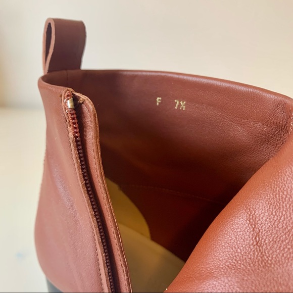 Everlane Italian Day Boot in brick - Picture 9 of 16